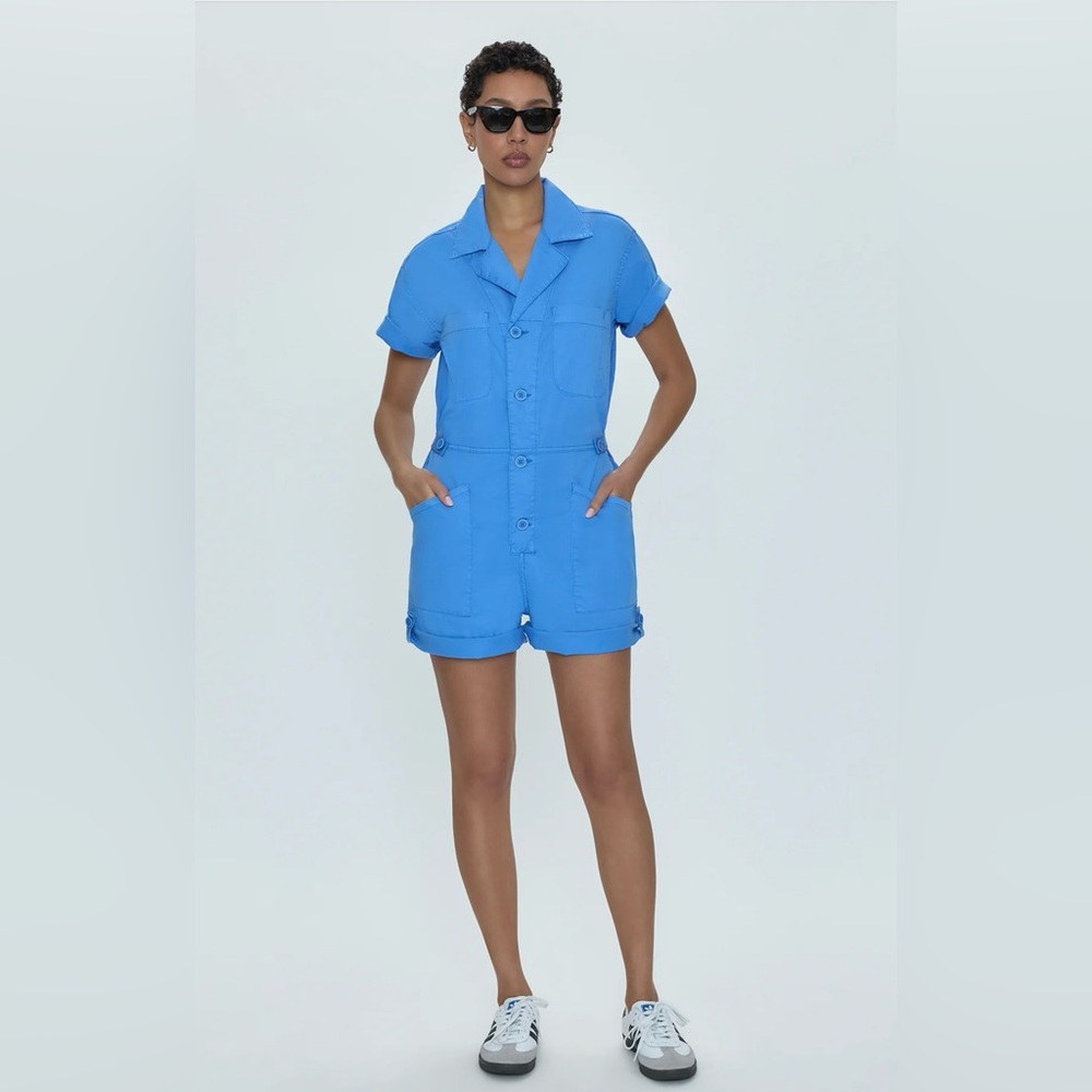 Pistola XS Royal Blue Romper Jumpsuit Coveralls shorts